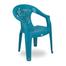 Rfl Relax Arm Chair (Net Flower) - Tulip Green image