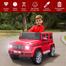 Ride on Car Jeep 12V Electric Truck Kids Battery Powered Remote Control AUX SMT-7188 with painting - Red image
