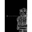 Robot - Spiral Notebook [120 Pages] [Black Cover] image