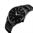 Rosra Fashion Stainless Steel Quartz Casual Wrist Watch For Man-Black - Watch image