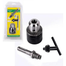 Rotary Hammer Drill Chuck Adapter 1.5-13mm 1/2 inch 20UNF Thread With SDS Plus Quick Change Drill Chuck Adapter SDS Plus Shank With Wrench Chuck Key Drills and Drivers image