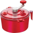 Roti Dough Maker Food Grade Plastic - Red image