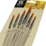 Round Artist Brush, Set Of 6 Pcs image