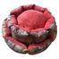 Round Plush Pet Bed Super Soft and Super Warm (S Size) image