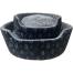 Round Plush Pet Bed Super Soft and Super Warm (L Size) image