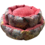 Round Plush Pet Bed Super Soft and Super Warm (Large Size) image