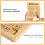 Roxenda Klotski 4x4 Puzzle Education Toy Math Puzzle Toy for Kids image
