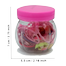 Rubber Bands Candy Color Kids Flower Animal Cartoon Cute Rubber Band Elastic Hair Band China Rubber Band For Girls/Women Kids Jhuti rubber Jar(Random,Not Specified)- 18-20 Pcs image