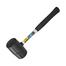 Deli Rubber Hammer with Steel Handle Black 16oz -36 image