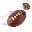 Rugby Ball Squishy Stress Relief- 4 Pcs image
