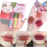SHAQINUO Rabbit Sweet Velvet Lip Glaze Lip Gloss 3 pcs image