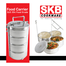 SKB Food Grade Stainless Steel Lunch Box (Food Carrier) - 16*4 image