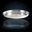 SKB Food Grade Stainless Steel Plate 24 cm - Silver image