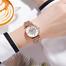 SKMEI 1533 Rose Gold and Black Watch for Women image