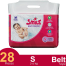 SMC Smile Belt System Baby Diaper (Size-S) (3-6kg) (28Pcs) image