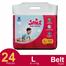 SMC Smile Belt System Baby Diaper (Size-L) (8-14kg) (24Pcs) image