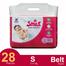 SMS Smile Belt System Baby Diaper (Size-S) (3-6kg) (28Pcs) image