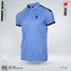 SMUG Premium Sky blue Polo Shirt - Fabric soft and comfortable image