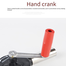 SRIWEN 2X Outdoor Hand-Cranked Combustion Blower, Hand-Cranked Barbecue Blower image