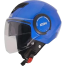 STUDDS Icon Half Face Bike Helmet Blue image