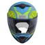 STUDDS Trooper D1 Flip-up Full Face with Dual Visor Motorbike Helmet (Matt Blue N5) image