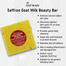 Safwah Saffron Goat Milk Beauty Bar( Get free Safwah Charcoal Beauty Bar) image