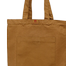 Samia Craft Brown Canvas Tote Bag Exclusive Design with Outside Pocket image