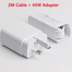 Samsung 45W USB-C PD Charger with Cable EP-TA845 - White image