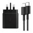 Samsung 45w PD Power Adapter With Type-C Cable 3 Pin EP-T4510 image