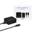 Samsung 50W 3pin PD Duo Power Adapter with 5A USB C Cable TRA stock image