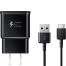 Samsung Adaptive Fast Charger with Type C Cable for Samsung Galaxy S10, S10 , S9, S9 , S8, S8 , Note 8, Note 9 image
