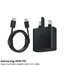 Samsung EP-T4511 45W PD Super Fast Power Adapter with C to C cable EU image