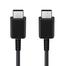 Samsung Fast Charging USB Type-C to Type-C Cable(3A) - Black image