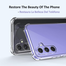 Samsung galaxy A15 4G Flexible Clear Transparent Soft TPU Back Case Cover image