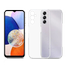 Samsung galaxy A15 4G Flexible Clear Transparent Soft TPU Back Case Cover image