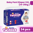 Savlon Twinkle Pant System Baby Diaper (XXL Size) (14-25kg) (34pcs) image