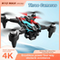 K12 Max Optical Flow Drone Electric 3 Cameras Brushless 4k FPV Drone Infrared Obstacle Avoidance Drones image