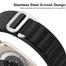 Series 8 Smartwatch Replacement Nylon Strap – Black Color image