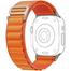 Series 8 Smartwatch Replacement Nylon Strap – Orange Color image