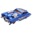 Set of 10, Multipack of Die-Cast Race or Police Cars, Hot Rods, Firetrucks or Vans (Styles May Vary) image