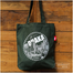 Sevendays Dhaka Line (Print Round) Black, Olive, Orange, White(Black), White(Brown) Canvas Tote Bag with Inside Pocket 5-Pack image