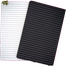 Sevendays Notes Ruled Rekhakito Black And White Lined Notebook 2-Pack image