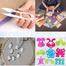 Sewing Scissors Set Carbon Steel Trimming Nipper Yarn Lightweight Thread Cutter Portable Mini Embroidery Clipper Stitching Snip for DIY image