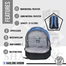 Shaolong GH88M Backpack With Laptop Part (Blue) image