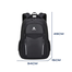 Shaolong Large Capacity College Backpack (Black) image