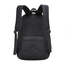 Shaolong Large Capacity College Backpack - Black image