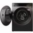 Sharp Full Auto Front Loading Inverter Washing Machine ES-FW105D7PS | 10.5 KG-Dark Gray image