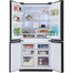 Sharp SJ-FS810V-BK Refrigerator - 600 Ltr image