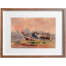 Ship Watercolor Landscape - (27x20)inches image