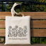 Shoulder Tote Bag For Women's With Zipper - WF-324 image